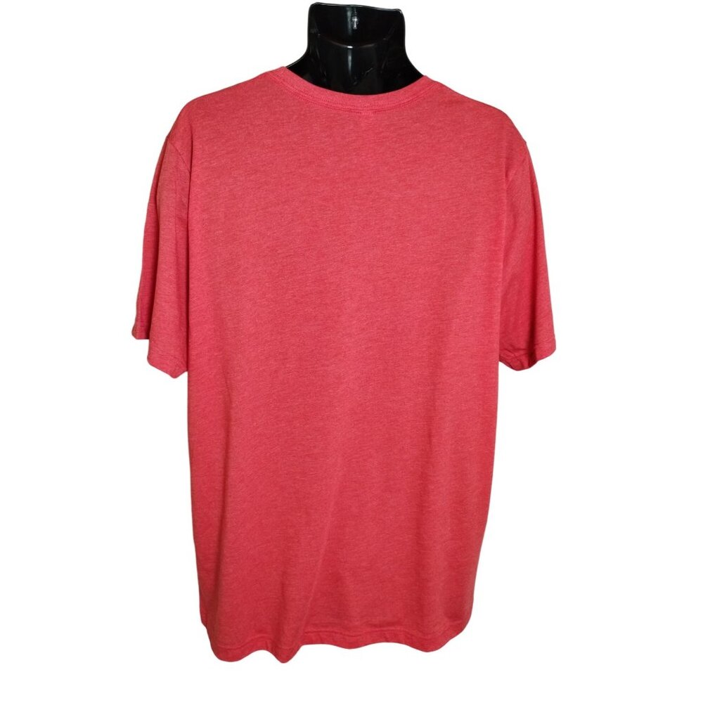 Dude Perfect Mens 2XL DP Red Crew American Superhero Crest T-Shirt - Picture 3 of 4